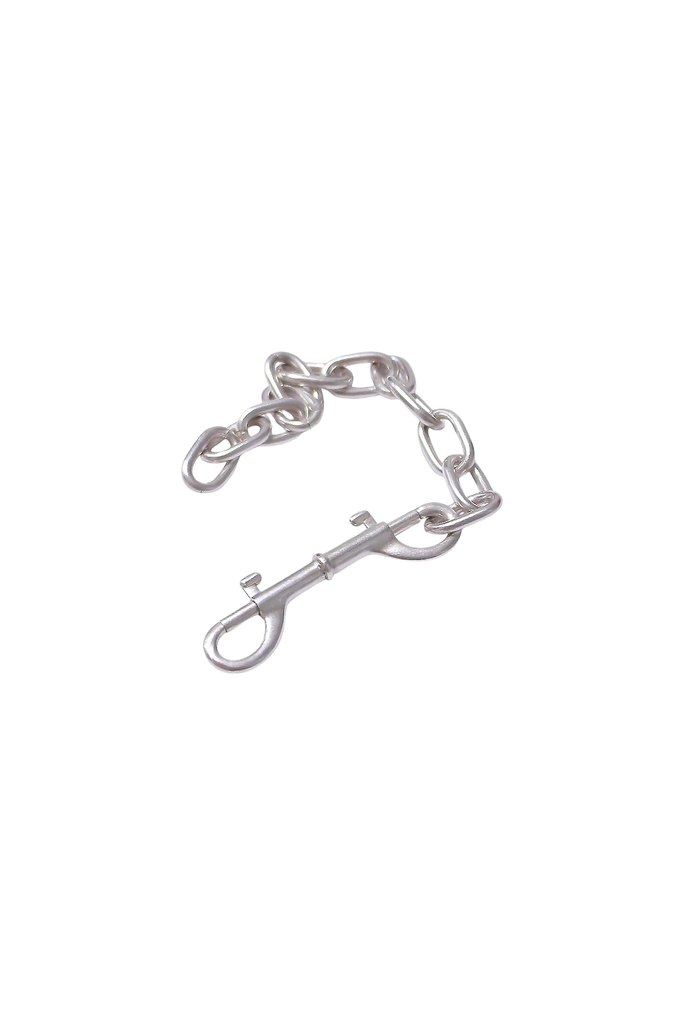 Unpolished Double-End Snap Bracelet /2.32"